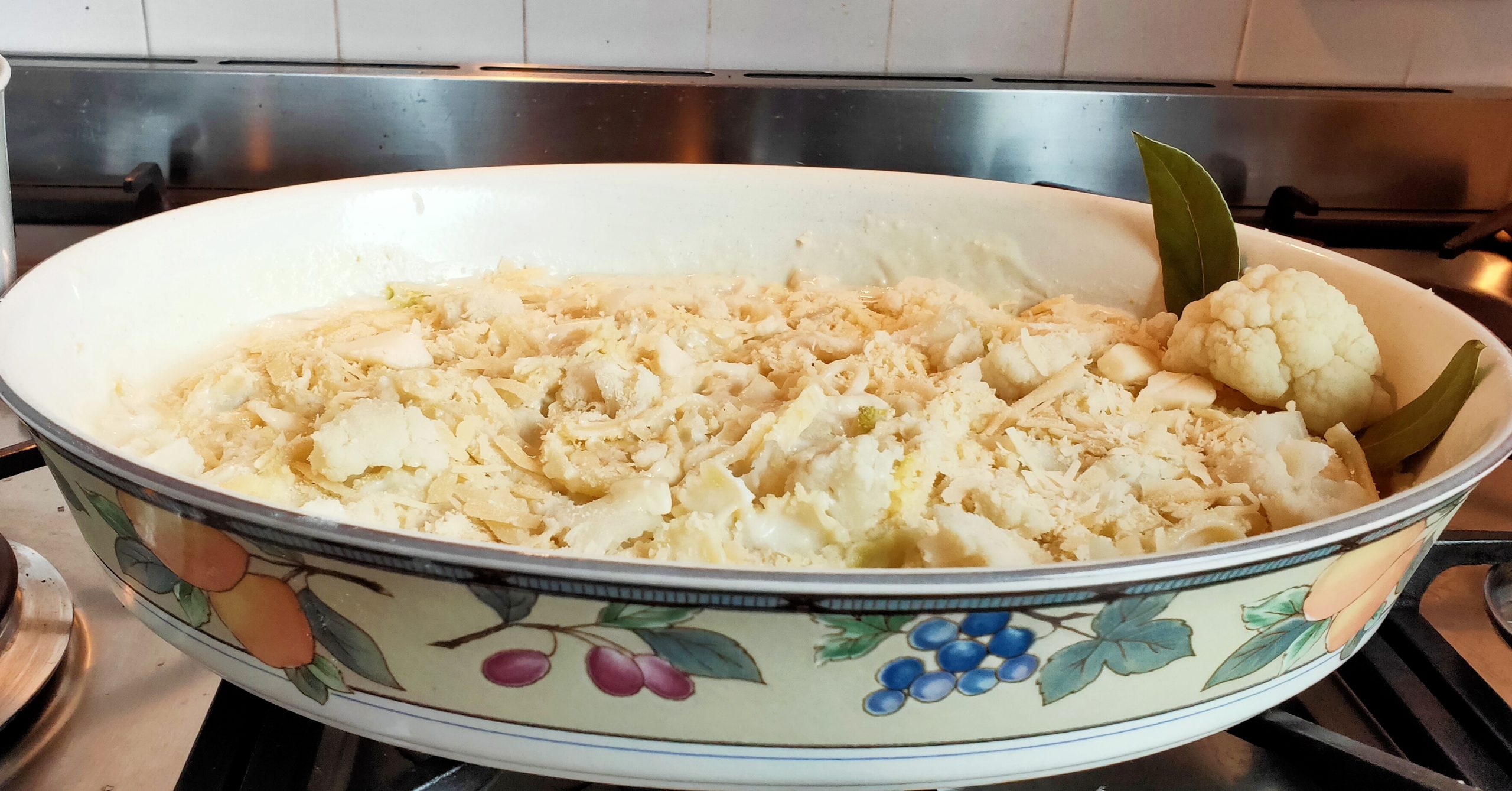 la “pasta mischiata” al cavolfiore