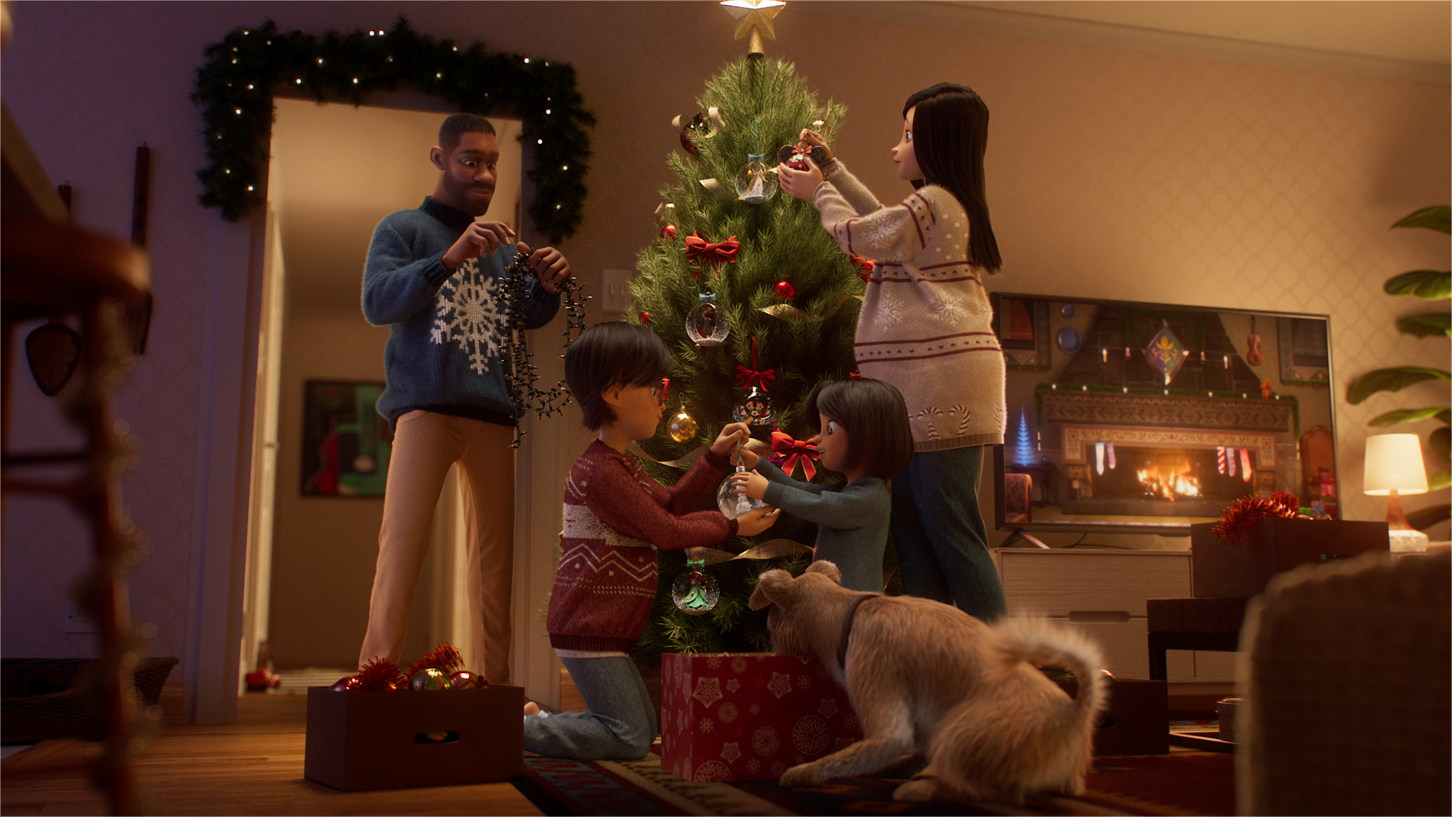 tre minuti e mille emozioni nella nuova storia di Natale Disney